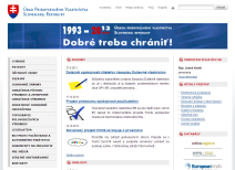 official website of the Industrial Property Office of the Slovak Republic