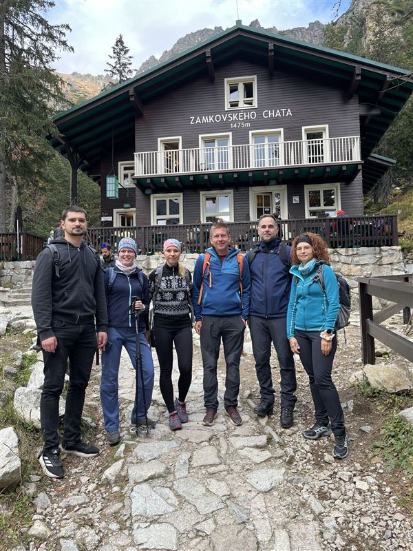 Hronček & Partners na teambuildingu